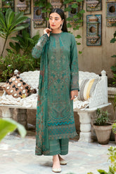 L-804 - 3PC Luxury Lawn Collection Mashaal By Ramsha